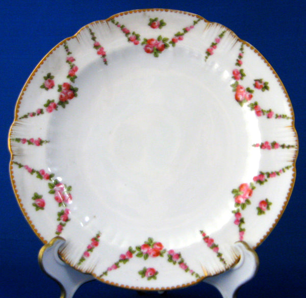 Vintage Old Swansea Pattern Luncheon Plates by Jones, George & Sons, England, Peony, Japanese Peonies, Collectible Plates, Fine online China