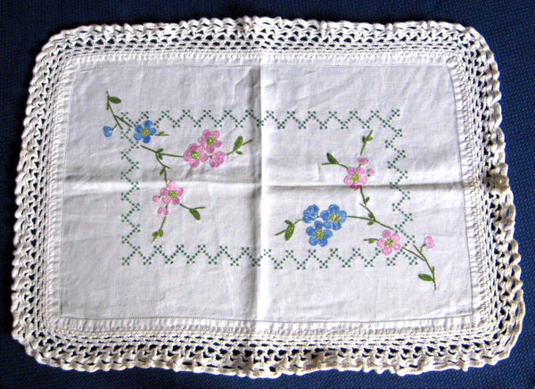  VILLCASE 6pcs Cross Stitch Embroidery Cloth Fabric