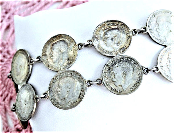 Threepence bracelet sale