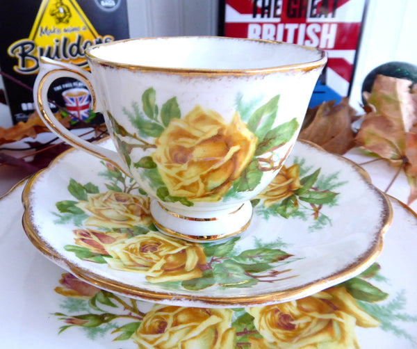 Royal albert 2024 tea rose yellow