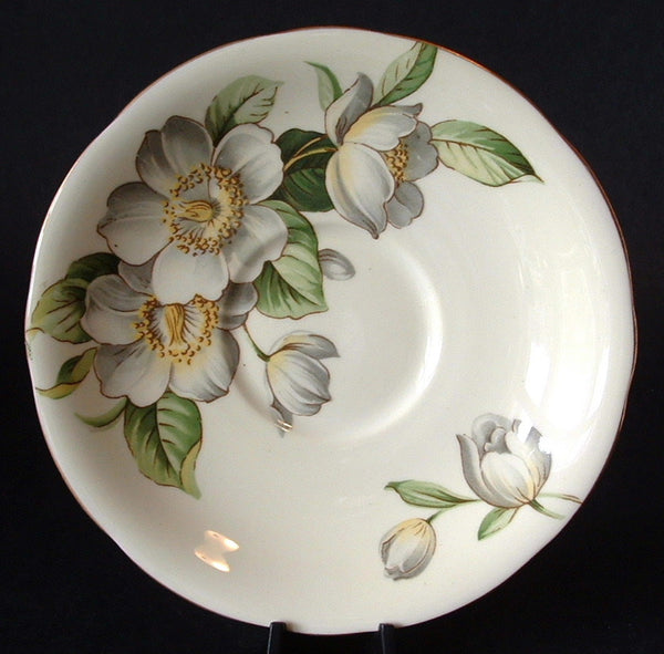 Aynsley Camellia Bone China Trinket Dish Made in England Floral