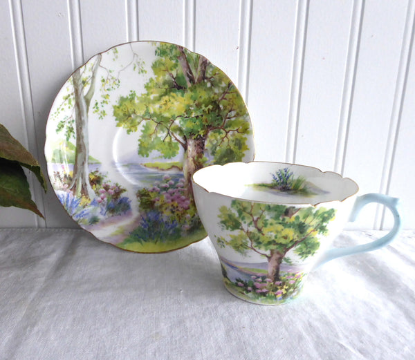 Woodland Teacup and Saucer