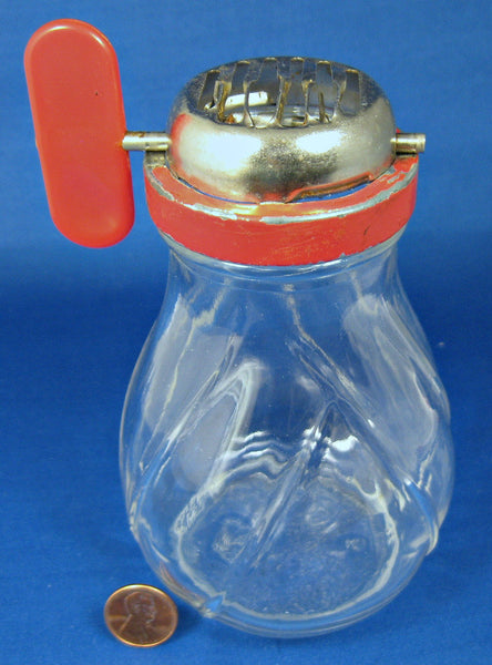 Vintage Glass Nut Grinder W Red Lid Hand Operated, 1950s Red Kitchen  Gadget, Farmhouse Kitchen Decor 