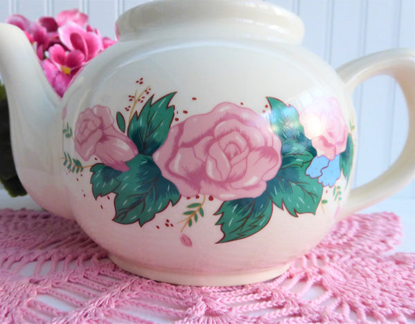 VintagesTeapot Tea Pot PinksCeramic Pottery Art popular Deco Retros1930's Original