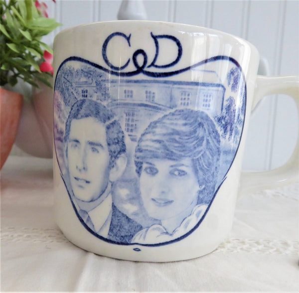 Mug Royal Wedding Prince Charles and Lady Diana Princess Di 1981 Coat –  Antiques And Teacups