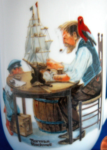 Norman rockwell mug for a sales good boy