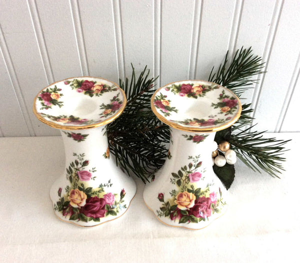 Royal Albert offers Old Country Roses Vases Candleholder Ornament