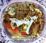 Dickens Sairey Gamp Pink Luster Lancaster 1940s Trinket Dickensware Ashtray