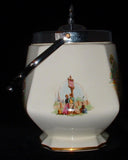 Royal Winton Grimwades Biscuit Barrel Coaching Scene 1950s Cookie Jar