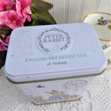 Tea Tin Beatrix Potter Peter Rabbit Empty Tea Canister Jeremy Fisher Tailor Gloucester