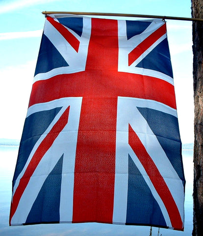 British Flag Union Jack 3 X 5 Foot England Flag Large Fabric Flag 2000 –  Antiques And Teacups