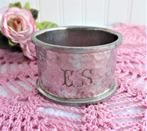 Personalized Pewter Napkin Ring  Handcrafted Simplicity – Beehive Handmade