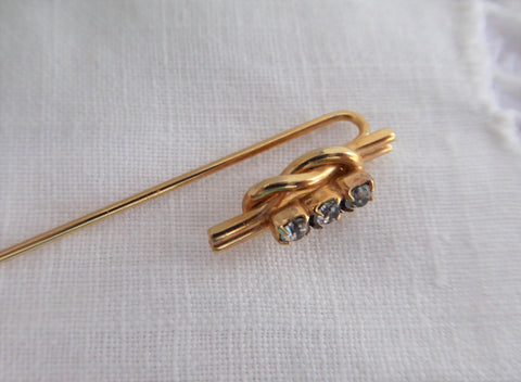 Assorted vintage stick pins, hat pins, coat pins. Each sold separately.