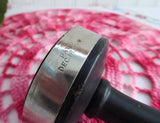 Ebony Edwardian Darning Mushroom Wood Darner Sock Ring England 1900 Sewing