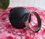 Ebony Edwardian Darning Mushroom Wood Darner Sock Ring England 1900 Sewing