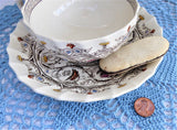 Spode Copeland Florence Breakfast Size Cup And Saucer 1930s Cream Ware England