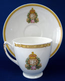 Shelley King Edward VIII Cup and Saucer Abdicated York 1937