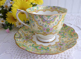 Paisley Shawl Royal Albert Floral Chintz Cup And Saucer 1940s Romantic