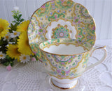 Paisley Shawl Royal Albert Floral Chintz Cup And Saucer 1940s Romantic