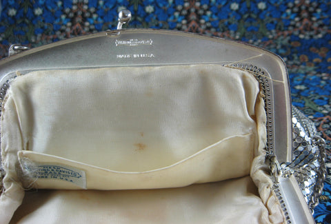 Beaded Evening Bag, 1940s Handbag, Vintage Purse, Art Deco