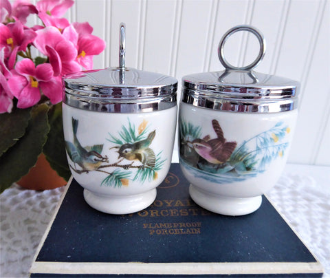 Buy Elegant Royal Worcester Egg Coddlers With Lid Made in England