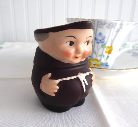 Little Monk Friar Tuck Jug And Germany Cream Shoes Hummel 1950s Teacups Black Antiques – West