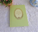 Laduree Paris Hardback Blank Journal 1990s Signature Green Gold Diary