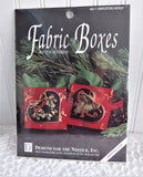 Cross Stitch Kit Fabric Boxes Unopened 1992 Mistletoe Holly Christmas All Included