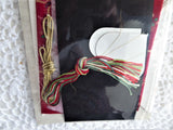 Cross Stitch Kit Fabric Boxes Unopened 1992 Mistletoe Holly Christmas All Included