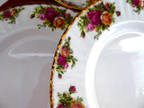 Pair Royal Albert Old Country Roses Dinner Plates Newer Plates Most Popular Pattern