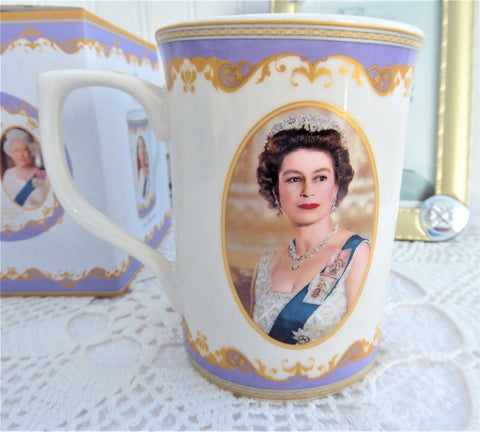 Queen Elizabeth II Memorial Microwavable Coffee Cups