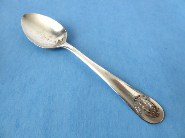 Coronation Spoon Queen Elizabeth 1953 Silver Plate USA Profile Finial ...